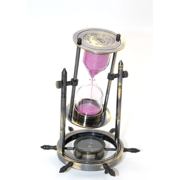 Pirinç Dümenli Pusulalı Kumsaati Nı8221 ürün görseli