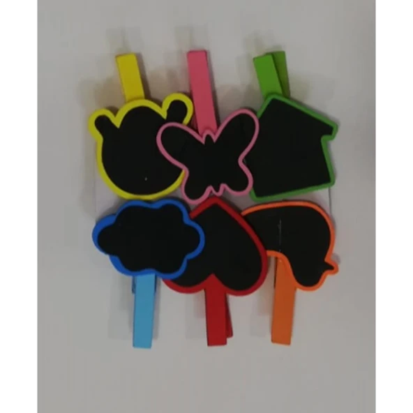 Desenli Notlu Mandal (6'lı Set-10 Paket) ürün görseli 1