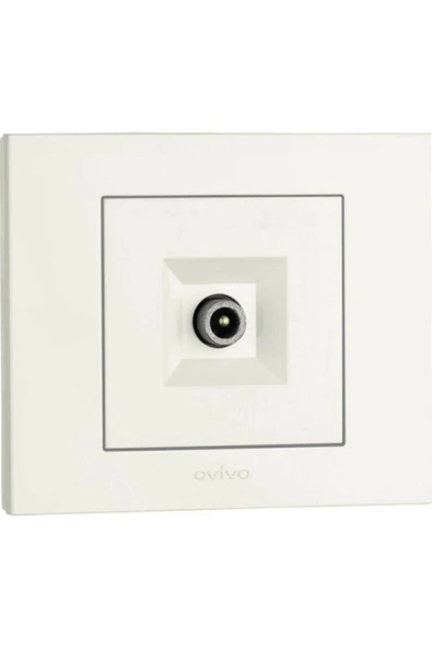 Ovivo Grano Beyaz Uydu F Konnektör ürün görseli 1