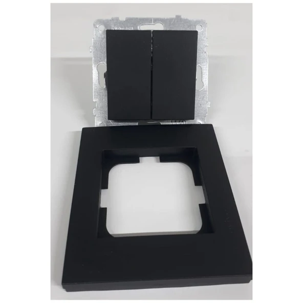 Ovivo Grano Siyah Komitatör Priz - 2