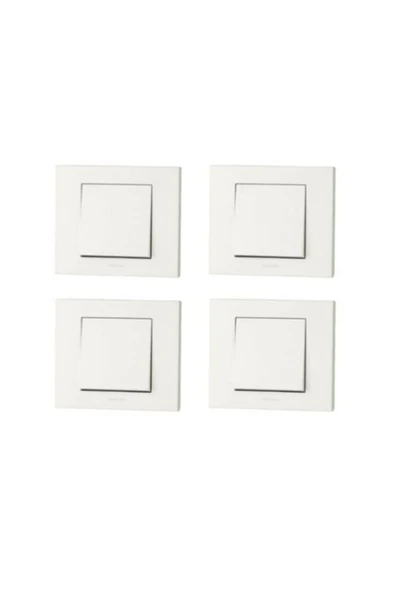 Grano Beyaz Anahtar 4'lü