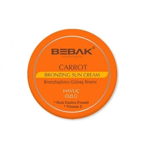 Bebak Güneş Bakım Kremi Havuç Özlü 100 ML - Resim 2