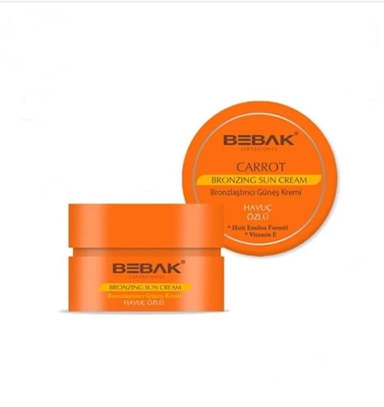 Bebak Güneş Bakım Kremi Havuç Özlü 100 ML ürün görseli 1