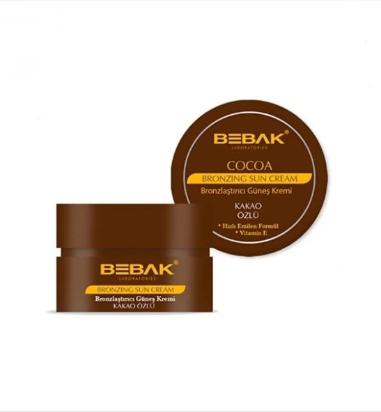 Bebak Güneş Bakım Kremi Kakao Özlü 100 ML ürün görseli 1