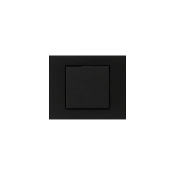 Ovivo Grano Siyah Anahtar+çerçeve Dahil ürün görseli 1