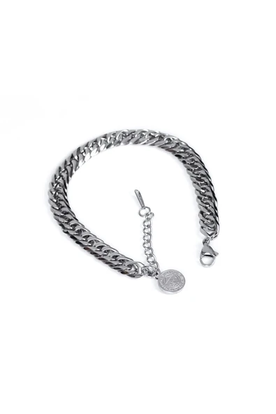 Fenerbahçe Orijinal Lisanslı FB Çelik Kalın Bileklik - Resim 2