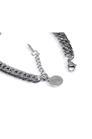 Fenerbahçe Orijinal Lisanslı FB Çelik Kalın Bileklik Hediyelik Ahşap Kutulu - Resim 4