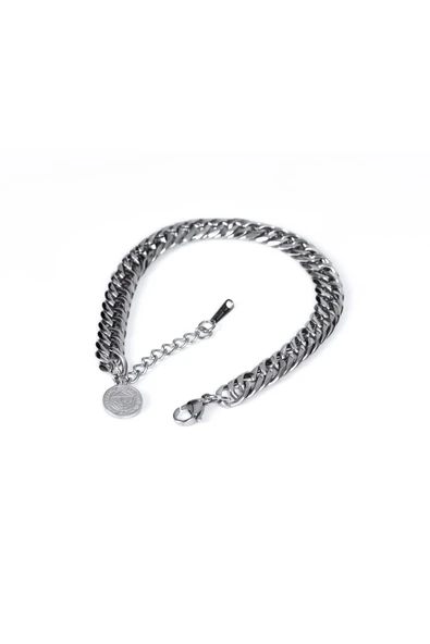 Fenerbahçe Orijinal Lisanslı FB Çelik Kalın Bileklik Hediyelik Ahşap Kutulu - Resim 5