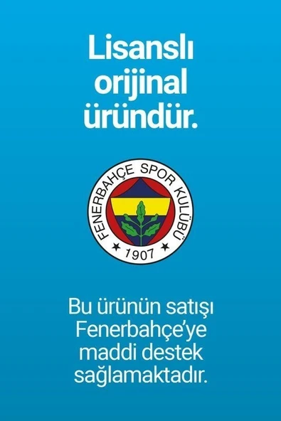 Fenerbahçe Orijinal Lisanslı FB Çelik Kalın Bileklik Kanarya Baskılı Hediyelik Ahşap Kutulu - 7