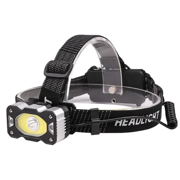 4 Modlu Sensörlü Şarjlı Güçlü Kafa Lambası Wt-248 - 6