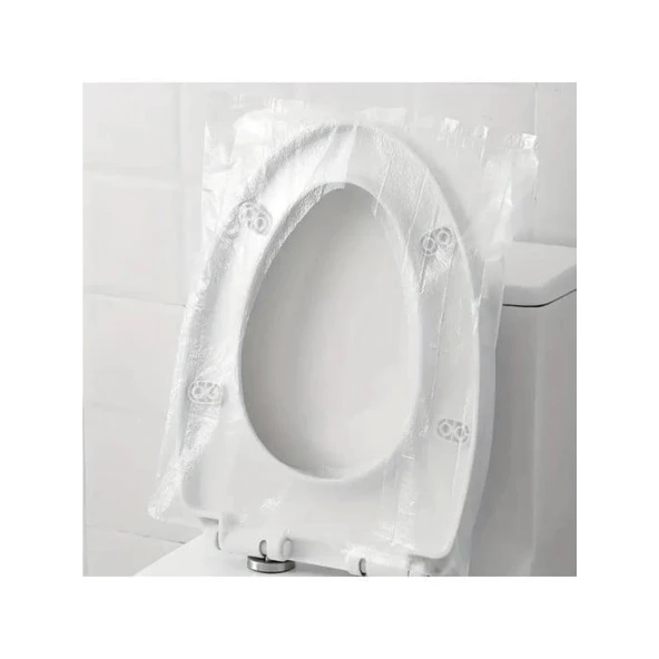 Hijyenik Tek Kullanımlık Klozet Kapağı Poşeti 50 Adet