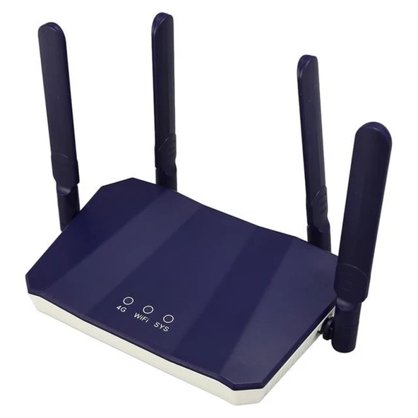 Powermaster R8B 300 Mbps 2.4 Ghz Menzil Genişletici 1 Portlu Wifi Router 4 Antenli - 3