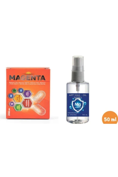 MAGENTA MAGENTA MAGNEZYUM 60TB/MAGNEZYUM YAĞI ürün görseli 1