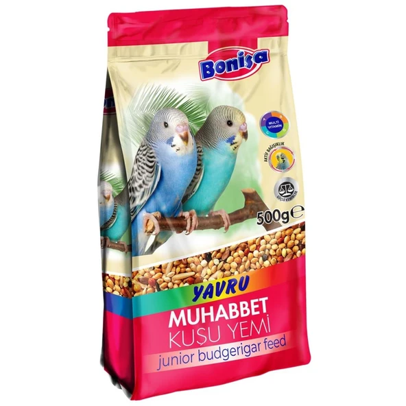 Kuş Yemi - Yavru Muhabbet - Bonisa - 500 Gr ürün görseli