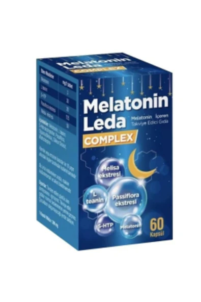 NOVAFACE NOVAFACE STD Leda Complex Melatonin 3 mg 60 Kapsül ( TEKLİDİR )