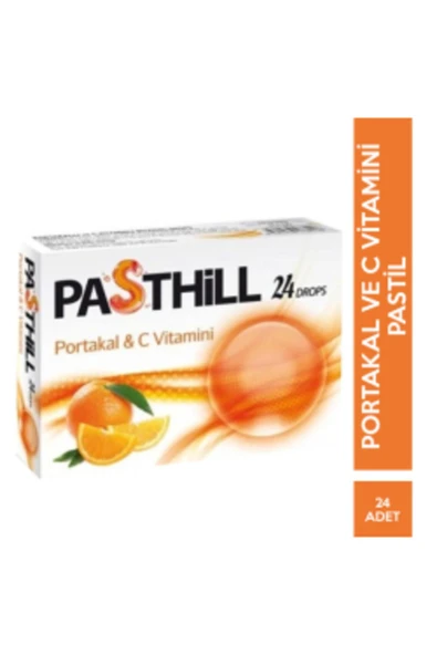 NOVAFACE NOVAFACE STD Pasthill Portakal ve C Vitamini Pastil Drops 24 Adet ( TEKLİDİR ) - 1