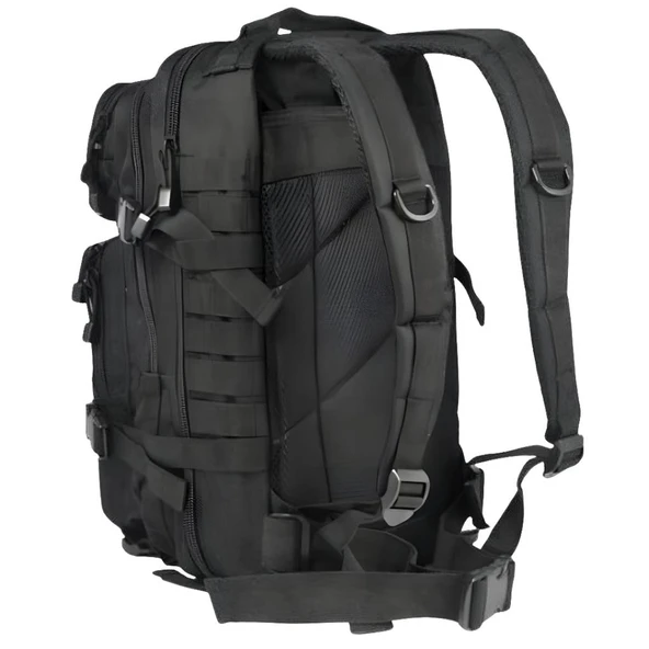 Taktikal Sırt Çantası - Mil-Tec Trum - 36 lt - Siyah - (14002202) - Resim 2