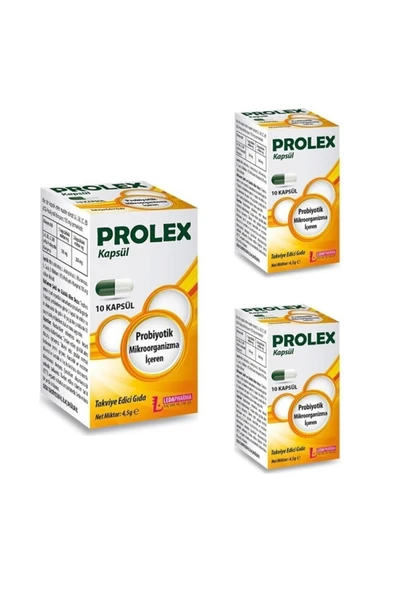 LEDAPHARMA LEDAPHARMA Prolex 10 Kapsül x3 ürün görseli 1
