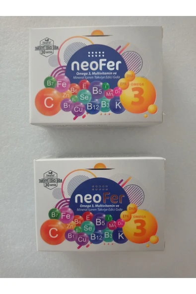 NEOLİFE NEOLİFE 30KP MULTİVİTAMİN MİNERAL 2 KUTU ürün görseli 1