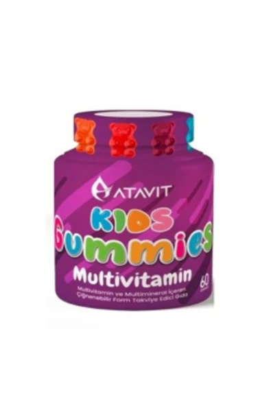ATAVİT ATAVİT STD Atavit Kids Multivitamin 60 Gummies ( TEKLİDİR )