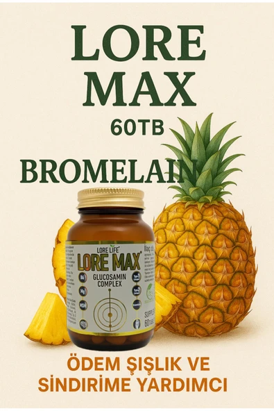 LORELİFE LORELİFE LOREMAX COLAJEN COMPLEX 60TB - Resim 2