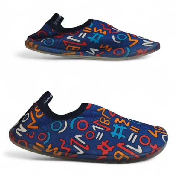 Serabien Ç Laci-kırmızı Sörf Havuz Plaj Erkek Çocuk Deniz Ayakkabısı - Resim 2