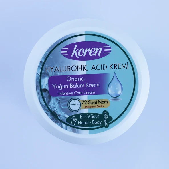 KOREN Hyaluronik Asit Yoğun Nemlendirici ve Dolgunlaştırıcı Krem 150 ml - 3