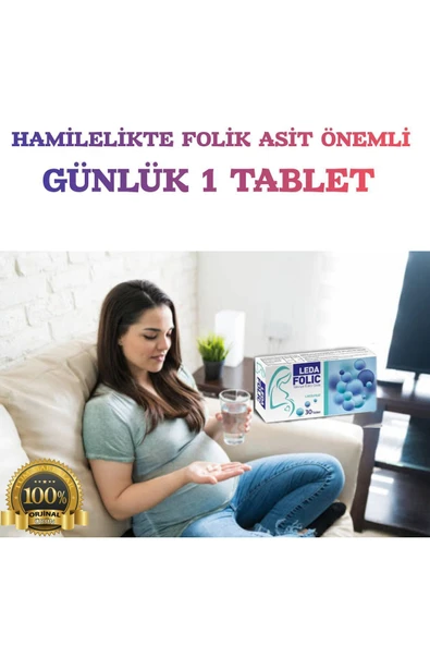 LEDAFARMA LEDAFARMA Leda folik asit - Resim 3
