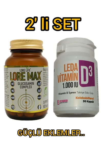 LORELİFE LORELİFE LOREMAX 60TB & D3 30 KP ürün görseli 1