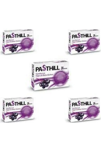 LEDAFARMA LEDAFARMA Ledapharma Pasthill Sambucus Nigra & Beta Glukan 24 Drops 5 Kutu ürün görseli 1