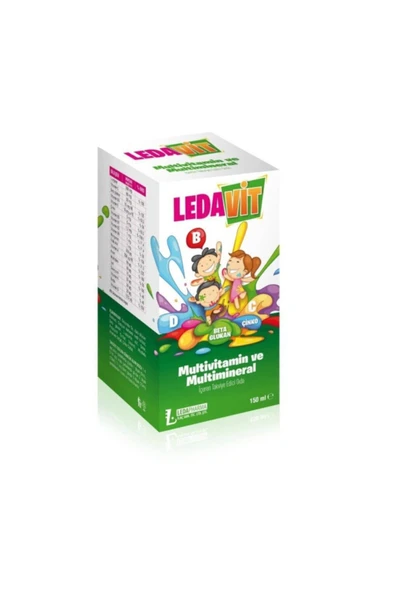 LEDAPHARMA LEDAPHARMA Ledavit Multivitamin Ve Mineral Içeren Şurup 150ml - 2