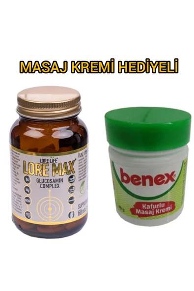 LORELİFE LORELİFE LOREMAX 60 TB & MASAJ KREMİ - Resim 3