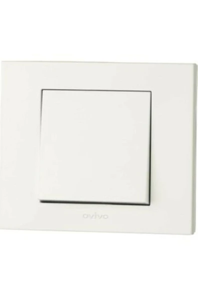 Ovivo Grano Beyaz Anahtar Çerçeveli ürün görseli 1
