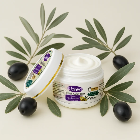 KOREN Zeytinyağlı Yoğun Nemlendirici ve Onarıcı Krem 150 ml - 2