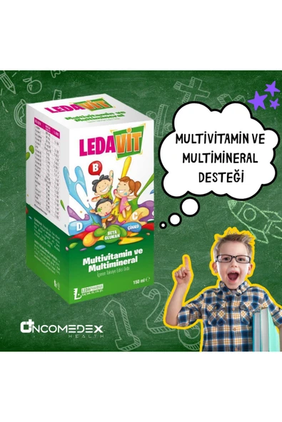 LEDAPHARMA LEDAPHARMA Ledavit Multivitamin Ve Mineral Içeren Şurup 150ml