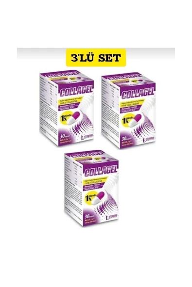 LEDAPHARMA LEDAPHARMA Collagel Kapsül - Type Iı Collagen 3'lü Paket ürün görseli 1