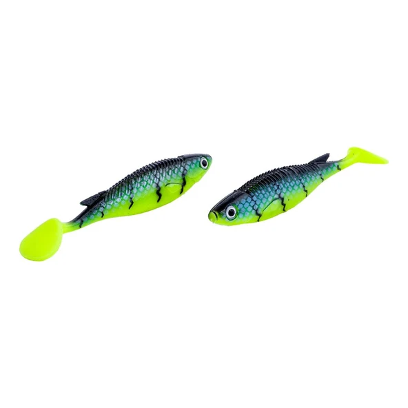 Silikon Sahte Balık - 10g 100mm - Fishack PredatorX - UV Boyalı - Radar - Resim 2