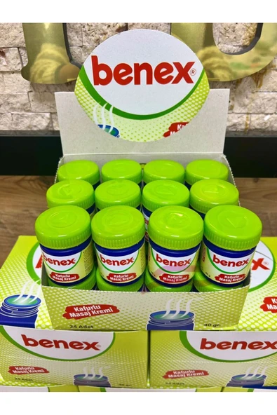 BENEX BENEX Kafurlu Masaj Kremi 40 gr 2 Ad. S.K.T 2029