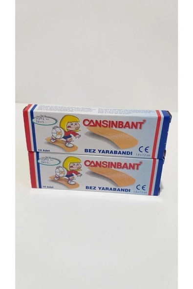CANSIN BANT CANSIN BANT Cansınbant Bez Yarabandı 10'lu 2 Kutu