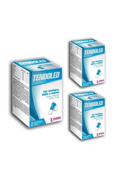 LEDAPHARMA LEDAPHARMA Tendoled 30 Kapsül X3 Adet ürün görseli 1