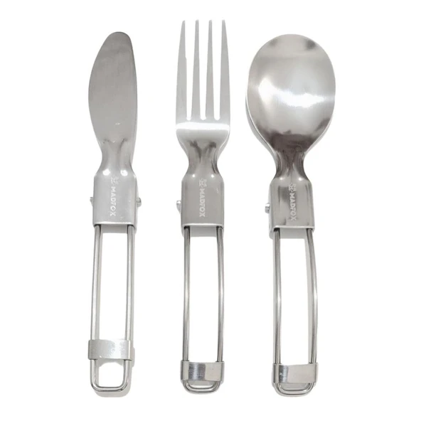 Kamp Çatal&Kaşık&Bıçak Seti - Madfof Heavy Duty - 547313 ürün görseli