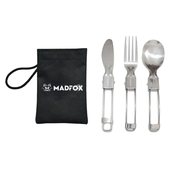 Kamp Çatal&Kaşık&Bıçak Seti - Madfof Heavy Duty - 547313 - Resim 2