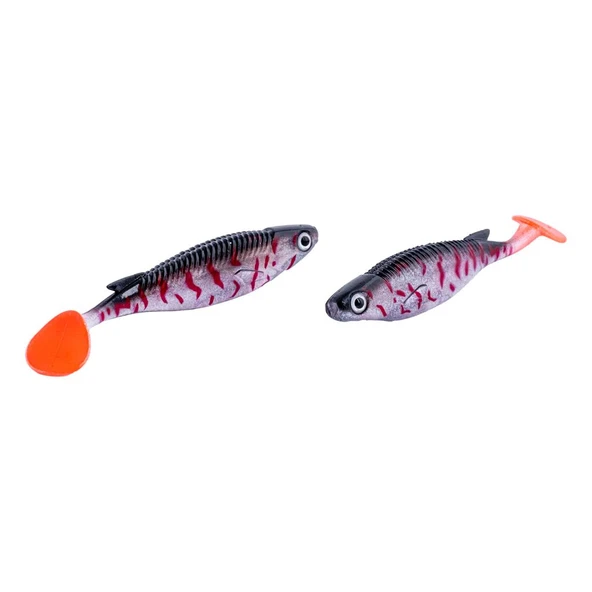 Silikon Sahte Balık - 10g 100mm - Fishack PredatorX - UV Boyalı - Venom - Resim 2