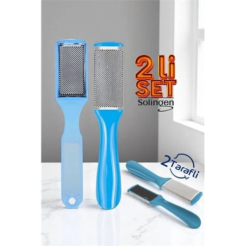 Modacar Topuk Törpüsü - Topuk Rendesi 2 li Set 2 Yüzeyli Solingen Professional - 1