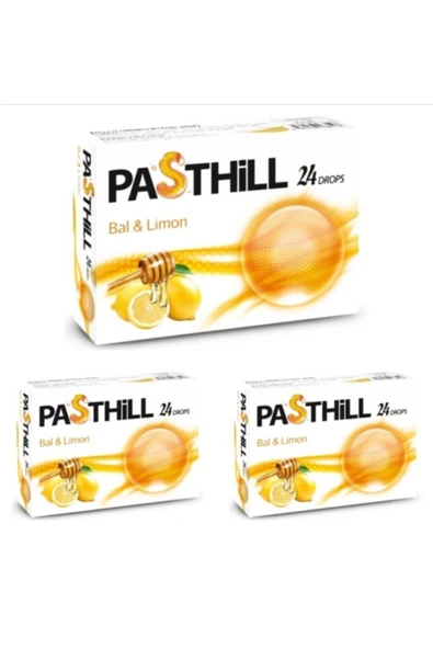 PASTHİLL PASTHİLL Leda Pharma Bal Limon 3lü Set