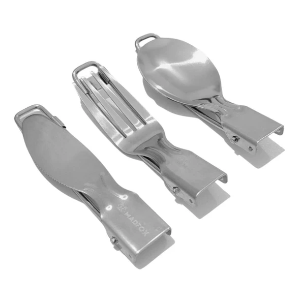 Kamp Çatal&Kaşık&Bıçak Seti - Madfof Heavy Duty - 547313 - Resim 3