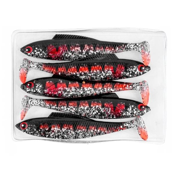 Silikon Sahte Balık - 4,5g 85mm - Fishack PredatorX - UV Boyalı - Spark - Resim 4