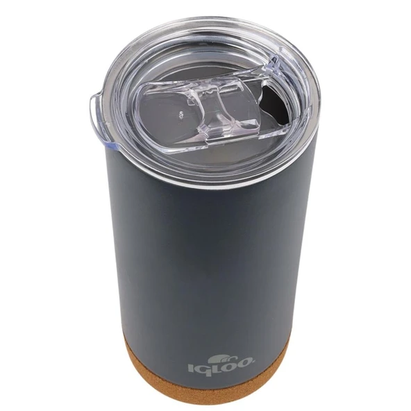 Çelik Mug Termos - Igloo - Cork - 500ml - Füme - 205695 - 3