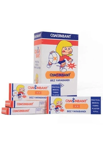 CENTREPOİNT CENTREPOİNT Cansın Yara Bandı 30 Paket 300 Adet Cansınbant - 2