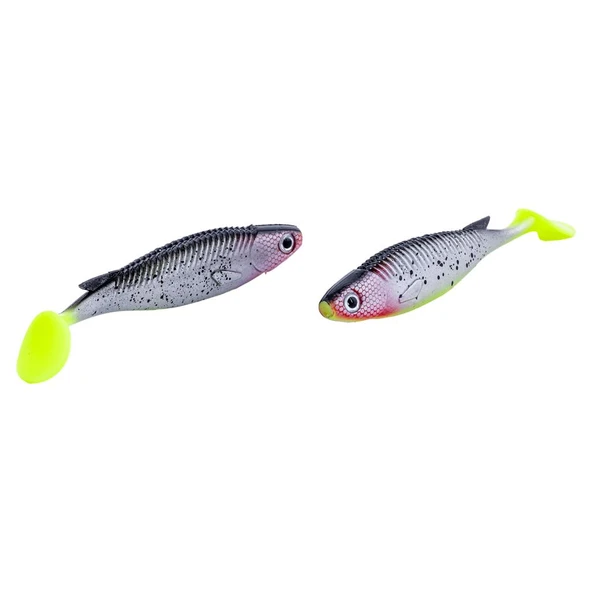 Silikon Sahte Balık - 10g 100mm - Fishack PredatorX - UV Boyalı - Blade - Resim 2